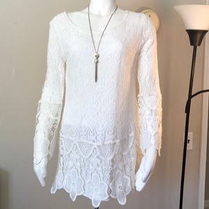 Nice white lace shirt